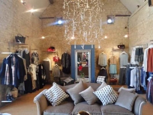 Lapstone cotswold boutique brushed stainless steel display system