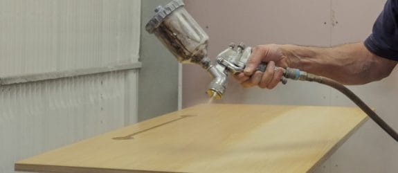 Wood finishing banner - Dymond